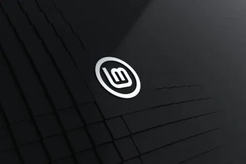 linux mint desktop pozadina - logo